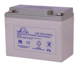Аккумуляторная батарея LEOCH DJM 1250 (12V-50Ah)