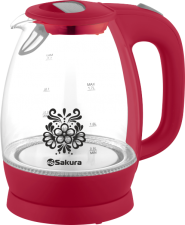 Стеклянный чайник Sakura SA-2715R