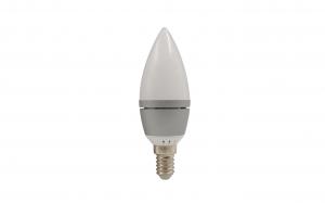 Лампа CAMRY "Свеча" циколь E14 радиатор алюминий 5W свет теплый белый
