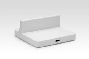 Док-станция для iPhone 5, iPod Touch 5, iPod Nano 7 с разъемом Lightning для подключения к USB порту. White Белая